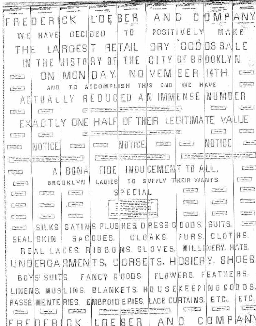 The last hurrah of text art in the newspapers